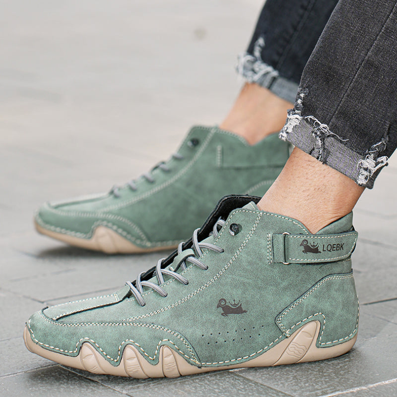 Decks | Ultra-comfortabele antislip blotevoetschoen van leer (Unisex)