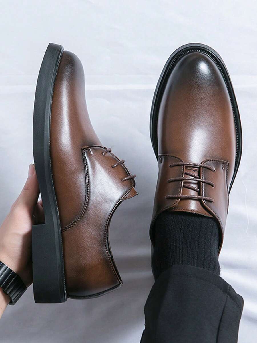 Derbies homme bout arrondi