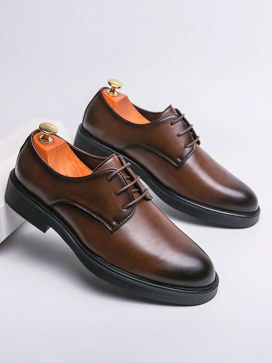 Derbies homme bout arrondi