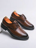 Derbies homme bout arrondi