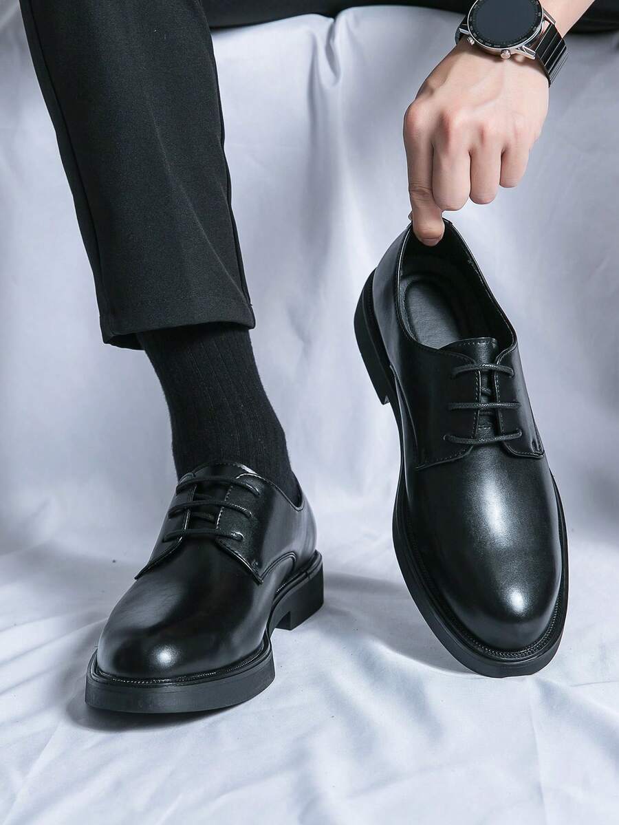 Derbies homme bout arrondi