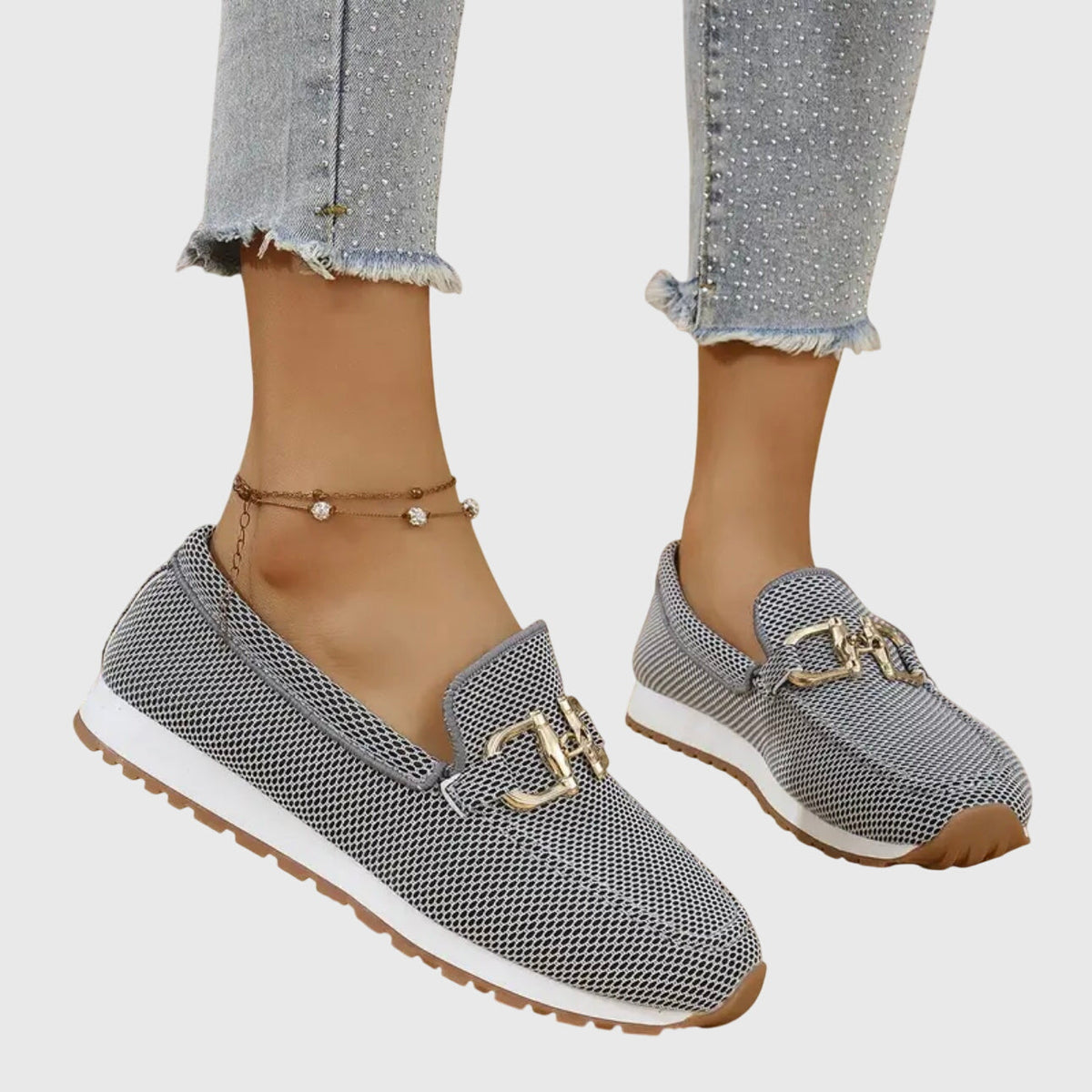 MOREAU LYON | BASKETS MOCASSINS POUR FEMME