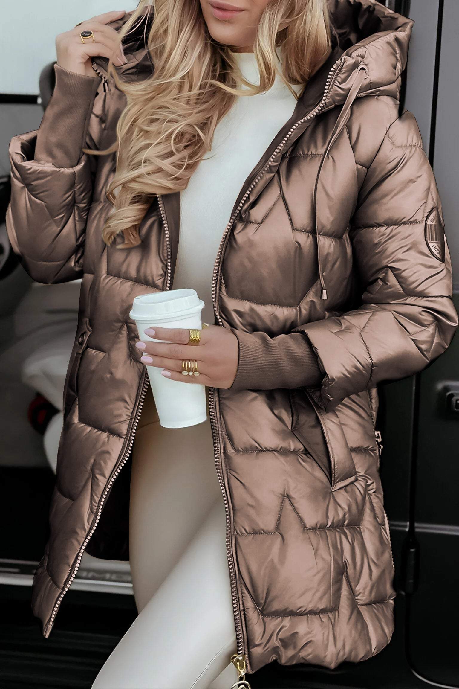 Astrid™ Hooded Damesjas
