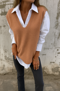 Pull Femme | Coupe Longline Col V