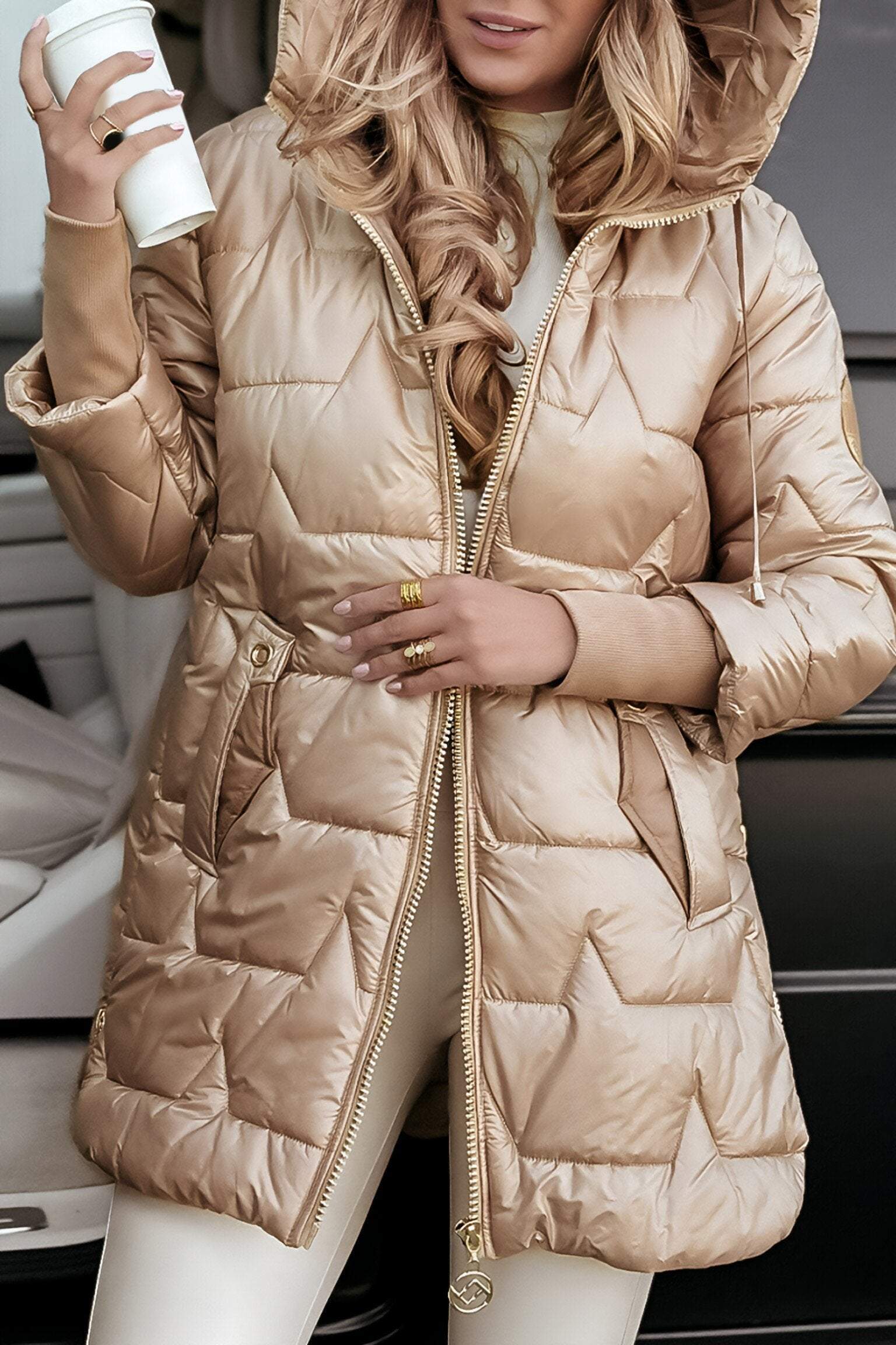 Astrid™ Hooded Damesjas