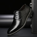 Jelle | Heren chique veterschoenen met brogue-details