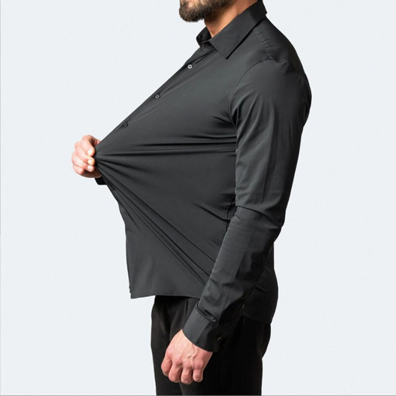 Maxim | Elastisch overhemd