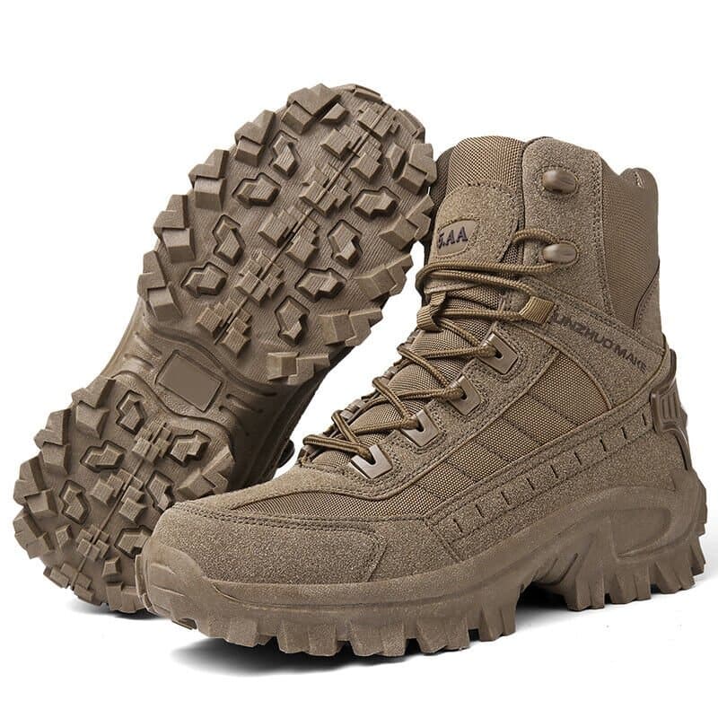Men’s Lace-Up Tactical Hiking Work Boots
