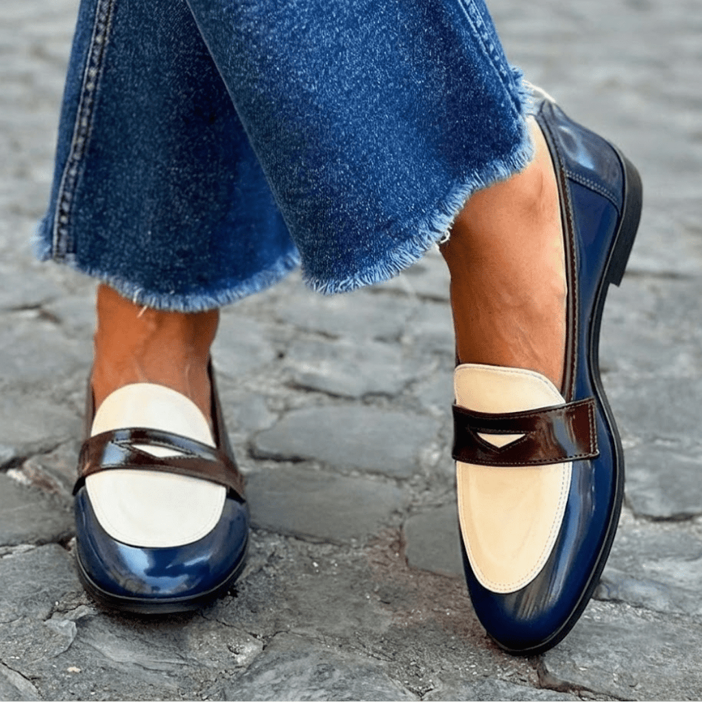 Mocassins à Bout Rond pour Femmes