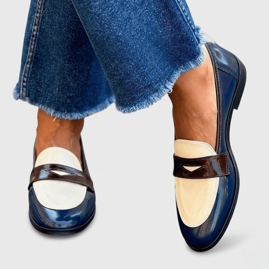 Mocassins à Bout Rond pour Femmes