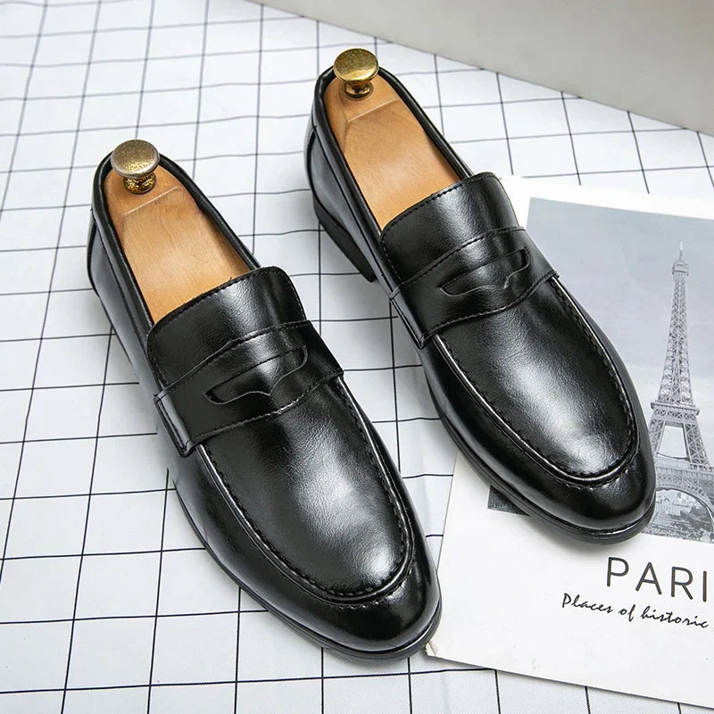 Mocassins homme bandeau