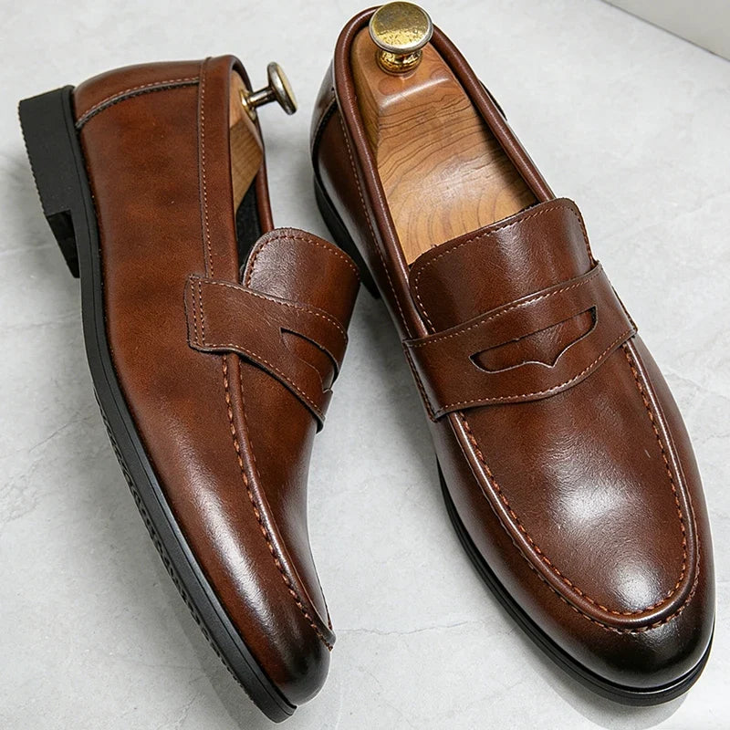 Mocassins homme bandeau