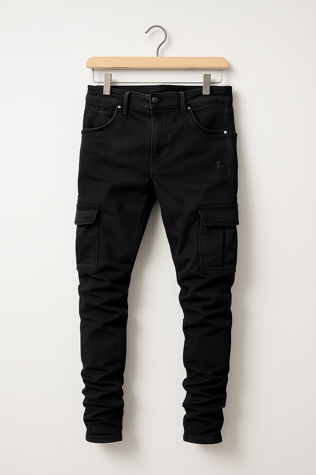 Casper Dehnbare Cargo-Jeans