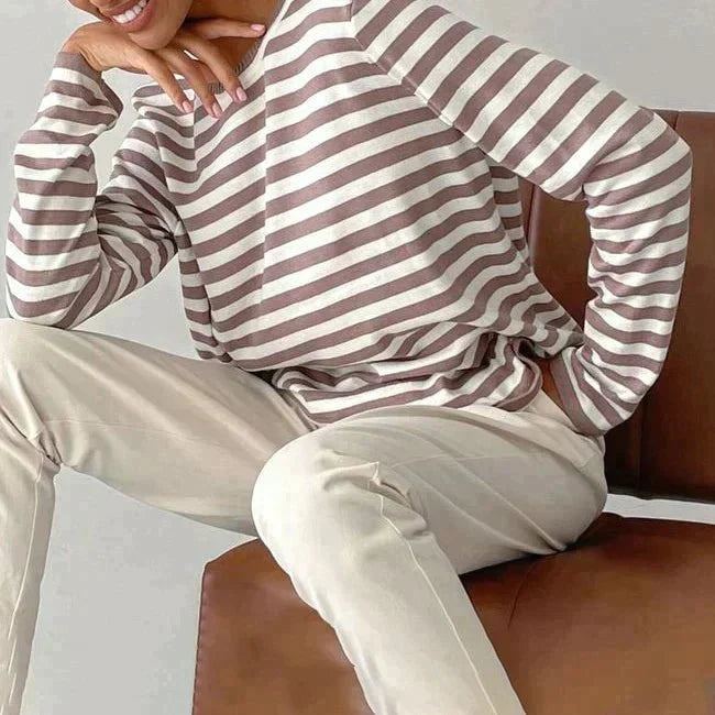 Dagmar Gestreifter Pullover