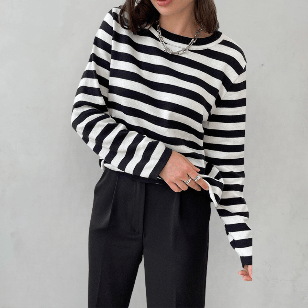 Dagmar Gestreifter Pullover