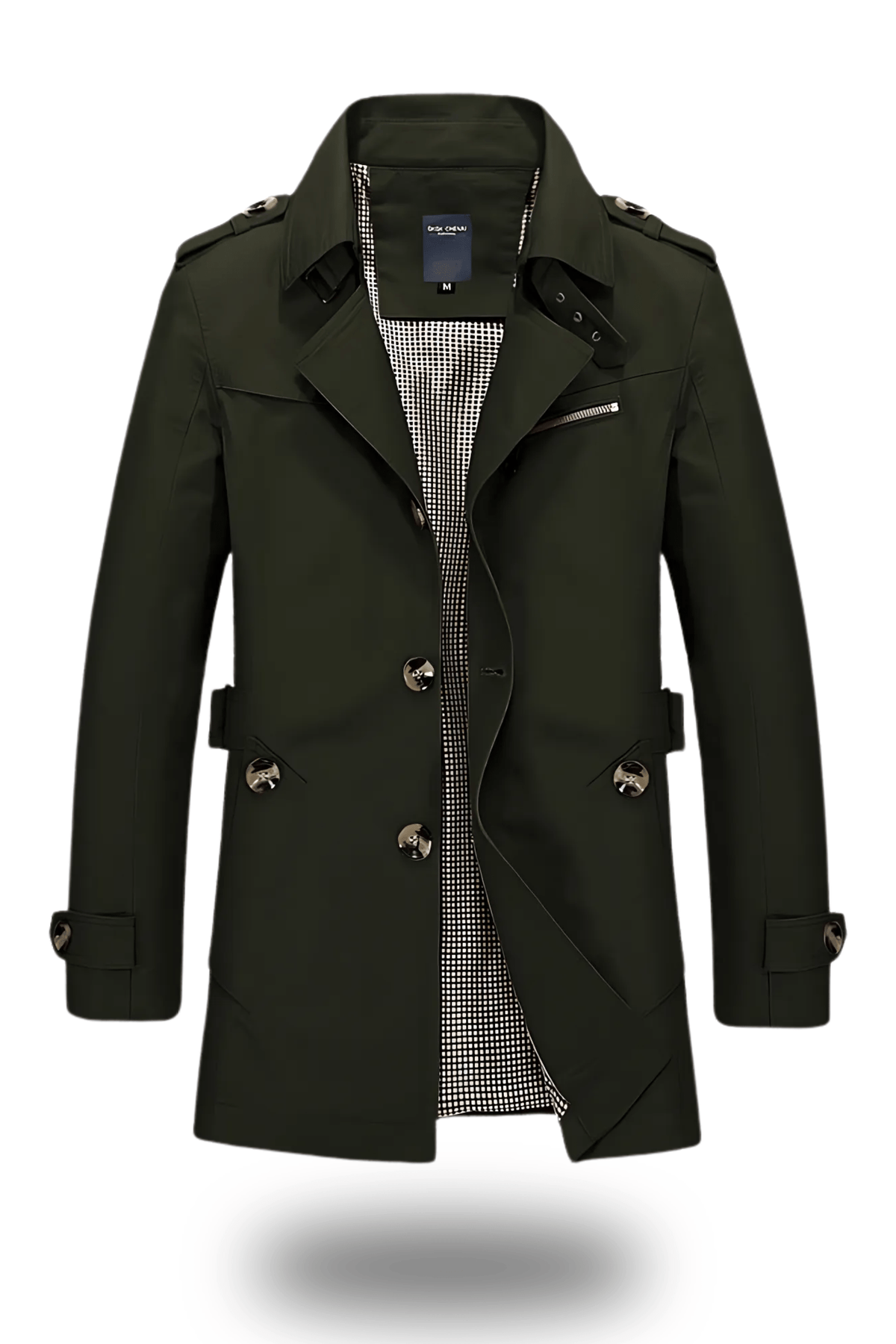 Jens Trenchcoat mit umgelegtem Kragen