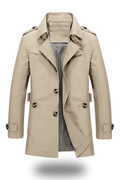 Jens Trenchcoat mit umgelegtem Kragen