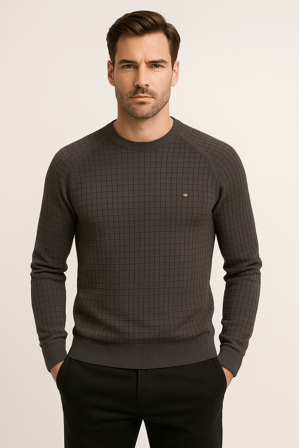 Karl Strukturiertes Sweatshirt