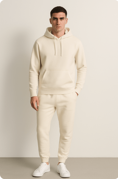 Robin Unisex Hoodie und Jogginghose im Set