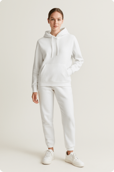 Robin Unisex Hoodie und Jogginghose im Set