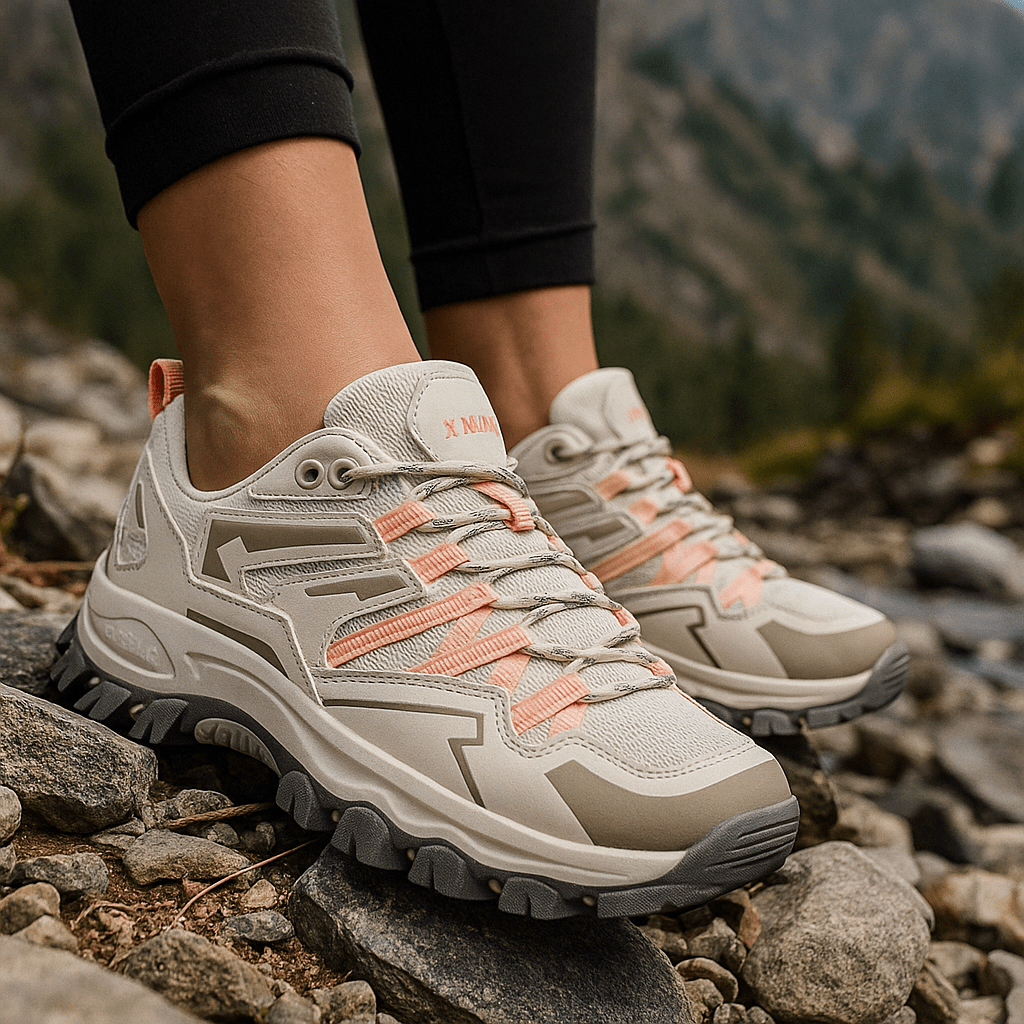 Ella - Solidne damskie buty trekkingowe wodoodporne