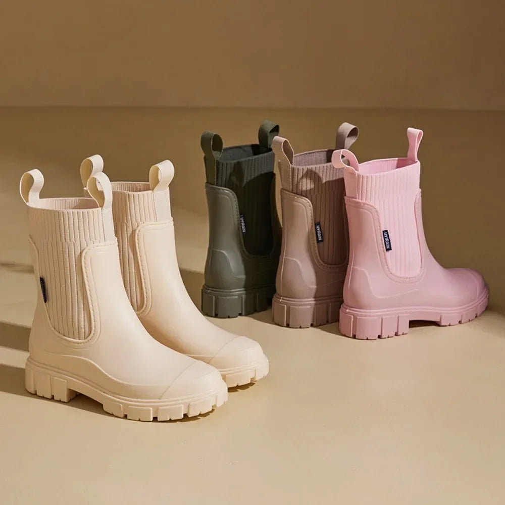 StormStride | Waterdichte Chelsea Boots - Antislip & Comfort